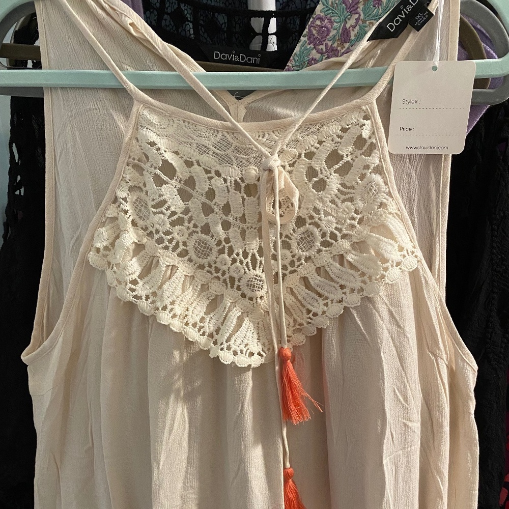 Crochet tank top